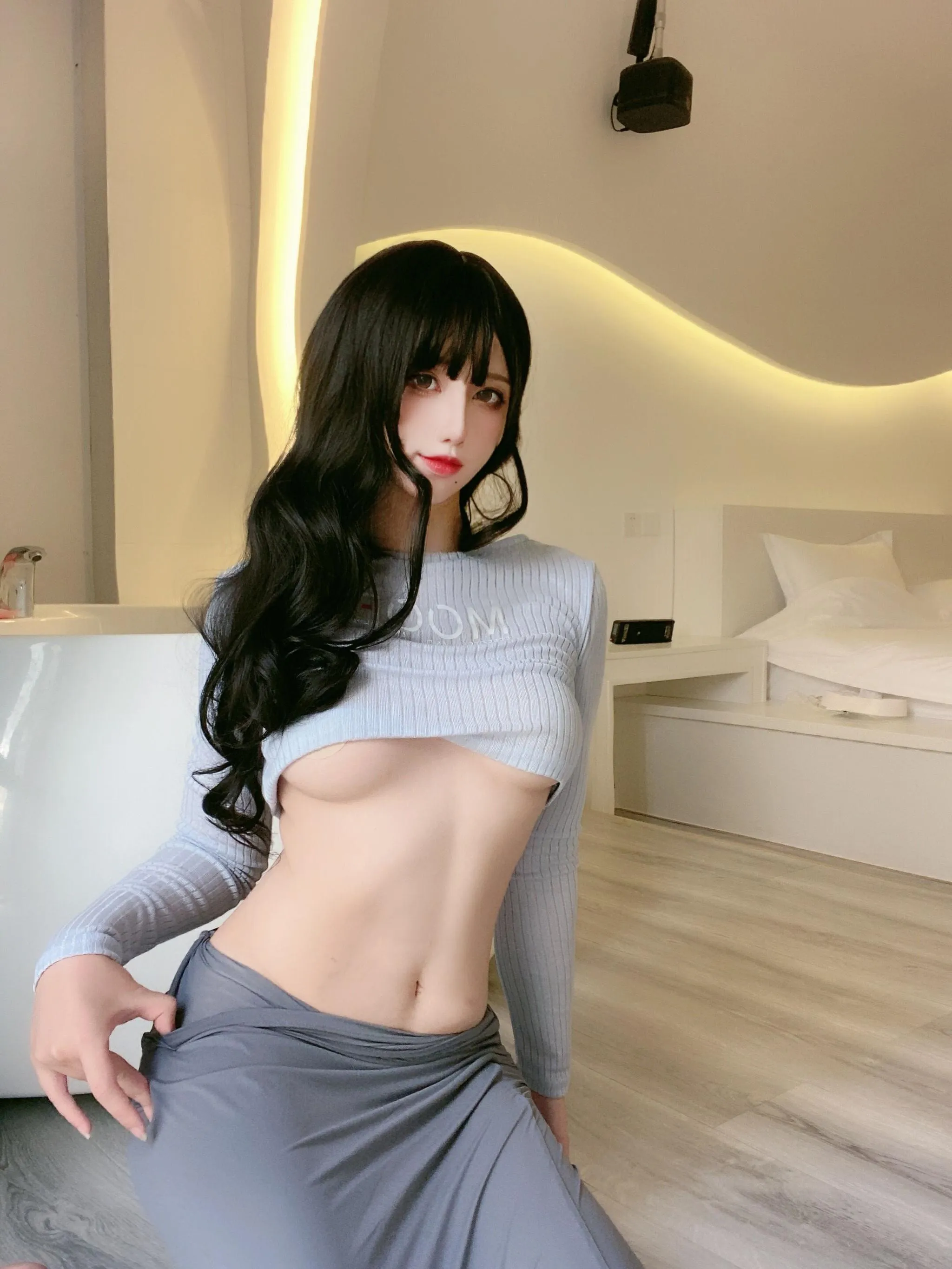 九曲Jean – NO.61 吉他妹妹自拍 [40P]插图4